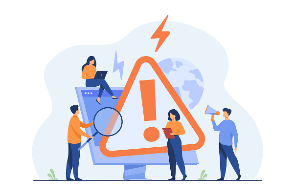 Warning Illustration